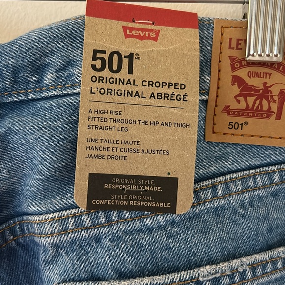 501 original cropped Levi’s jeans - Picture 4 of 5
